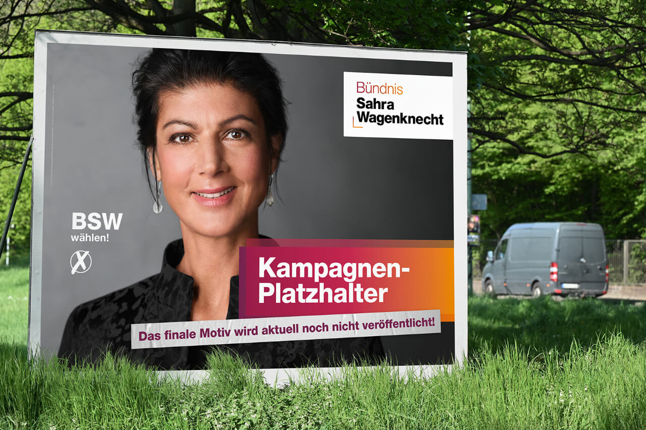 Plakatkampagne zur Kommunalwahl